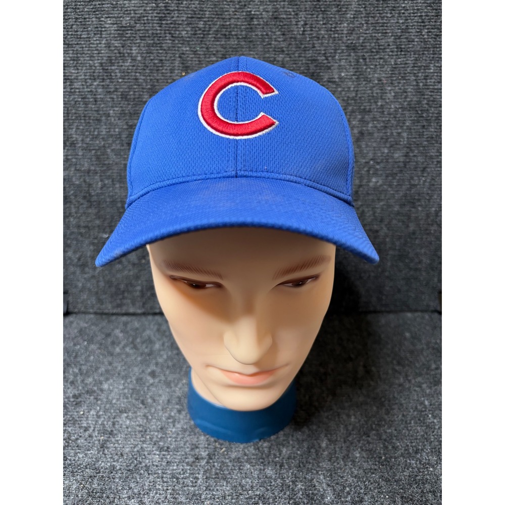 OC Sports Chicago Cubs MLB Youth Baseball Hat Blue Adjustable Hook Loop Strap
